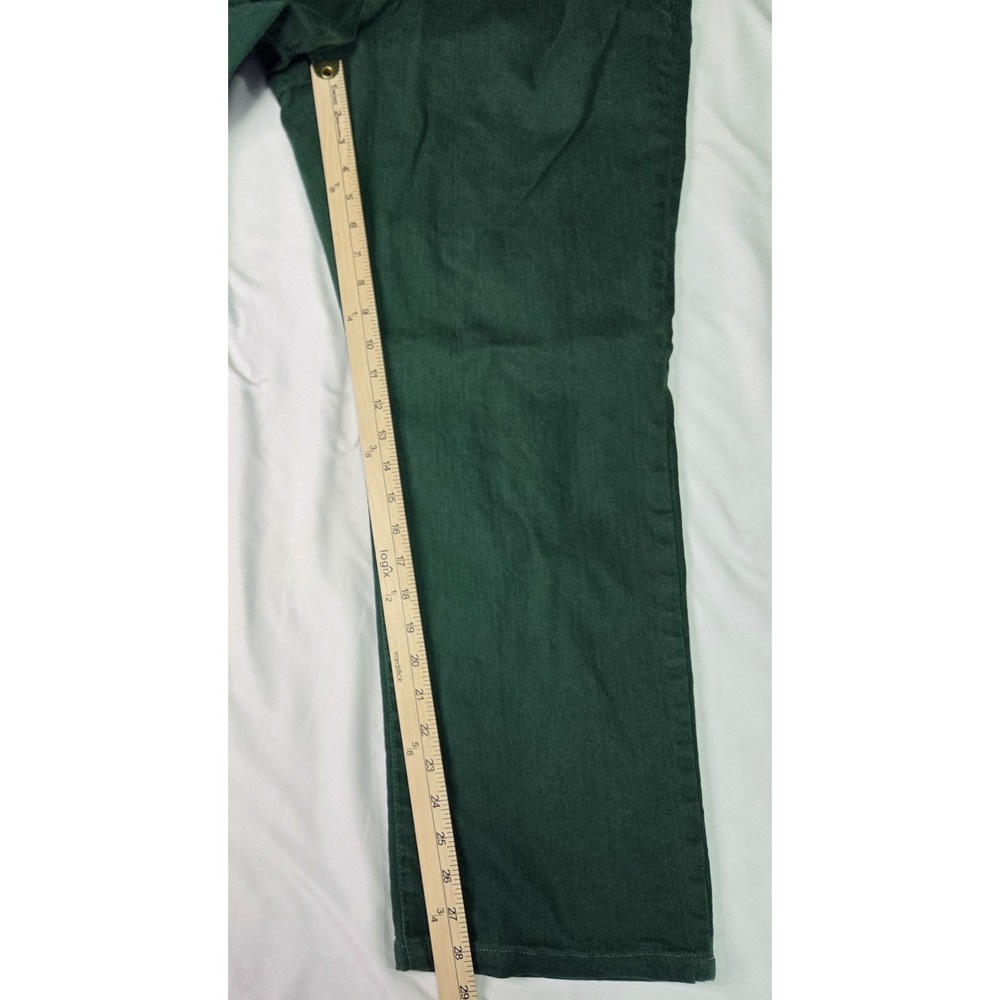 Ralph Lauren Jeans Co LRL Vtg Deep Green 18w Straight Leg Bold Comfort Stretch - Picture 5 of 8